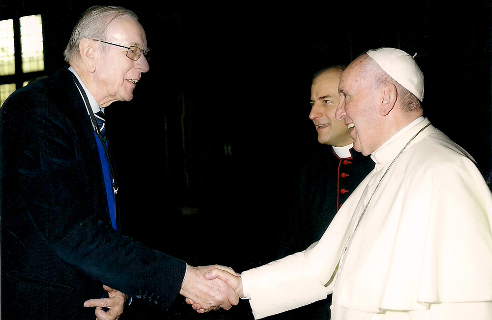 Papst Franziskus und Heinrich Pompey